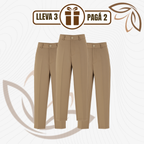 [Leve 3 e Pague 2] Calça de Alfaiataria Aurora Cintura Alta | Sofisticação e Conforto em Um Só Look