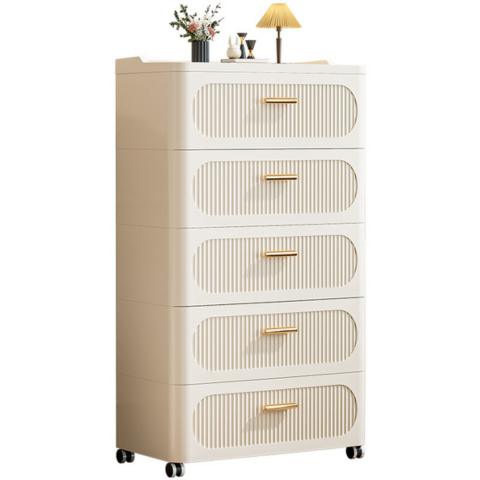 [Llevá 2 Pagá 1] Organizador Multifuncional de 5 Niveles Desmontable con Rueditas (¡Organización y modernidad para tu casa!)