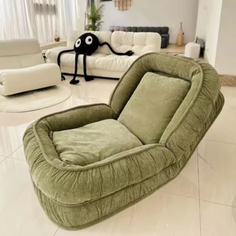 [Llevá 2 Pagá 1] Butaca Puffy Reclinable y Ultra Acolchonado + 2 Almohadas de Regalo