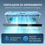 [Llevá 2 Pagá 1] Mini Aire Acondicionado Portátil (Llega hasta 16 °C) ¡Sin necesidad de instalación!
