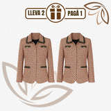 [Leve 2 e Pague 1] Blazer Feminino Isabella em Tweed Premium | Elegância Atemporal e Acabamento Sofisticado