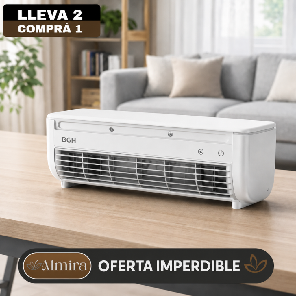 [Llevá 2 Pagá 1] Mini Aire Acondicionado Portátil (Llega hasta 16 °C) ¡Sin necesidad de instalación!