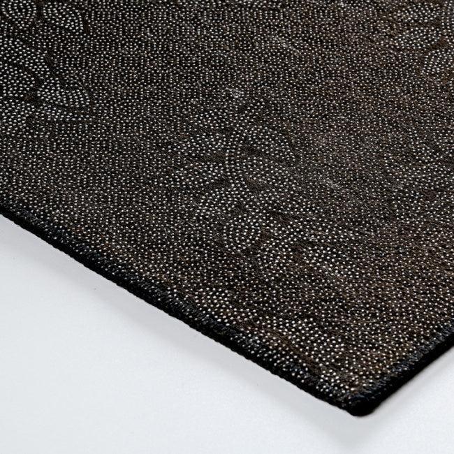 Tapete Felpudo Luxo Antiderrapante Preto